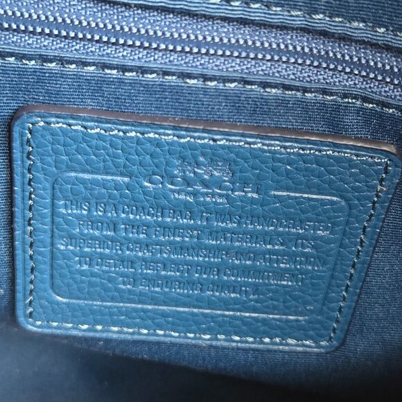 Coach Shearling Mini Bennett Satchel Bag + Matching Wristlet - Picture 13 of 15